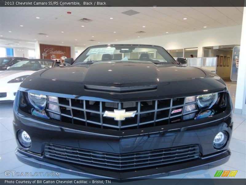 Black / Black 2013 Chevrolet Camaro SS/RS Convertible