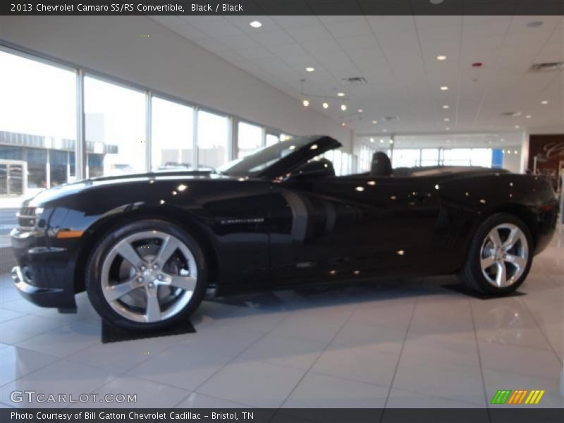 Black / Black 2013 Chevrolet Camaro SS/RS Convertible