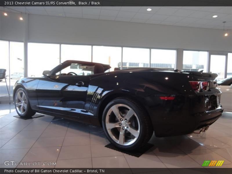 Black / Black 2013 Chevrolet Camaro SS/RS Convertible