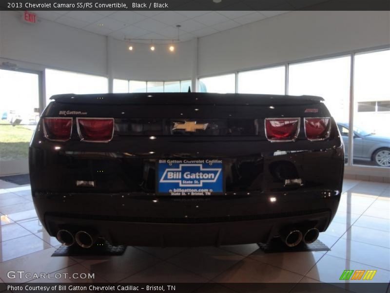 Black / Black 2013 Chevrolet Camaro SS/RS Convertible