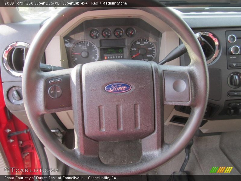  2009 F250 Super Duty XLT SuperCab 4x4 Steering Wheel