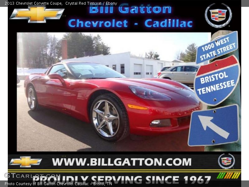 Crystal Red Tintcoat / Ebony 2013 Chevrolet Corvette Coupe