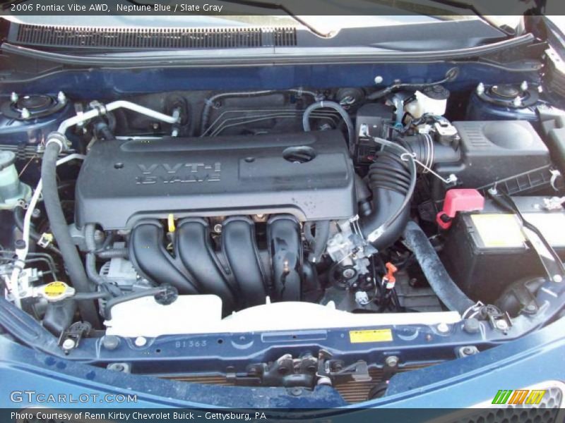 Neptune Blue / Slate Gray 2006 Pontiac Vibe AWD