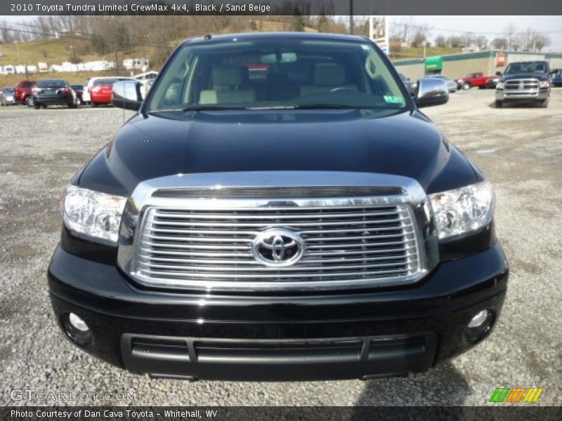 Black / Sand Beige 2010 Toyota Tundra Limited CrewMax 4x4