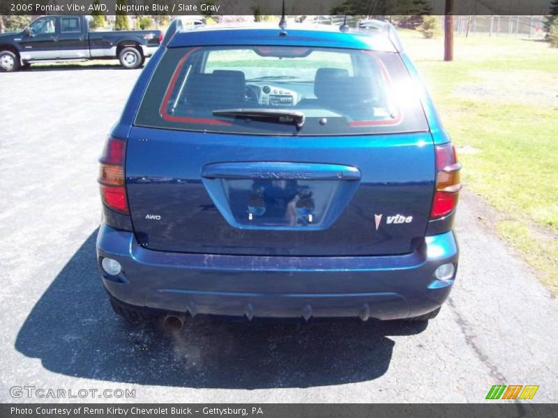 Neptune Blue / Slate Gray 2006 Pontiac Vibe AWD