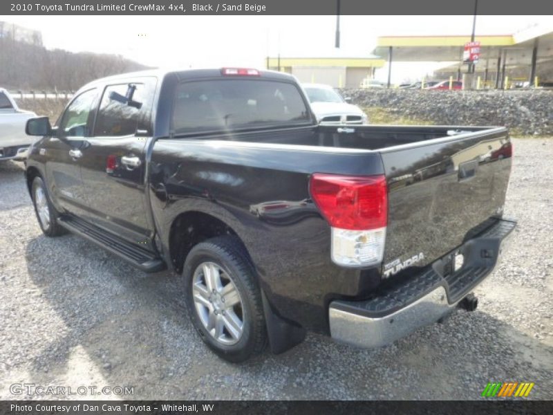 Black / Sand Beige 2010 Toyota Tundra Limited CrewMax 4x4