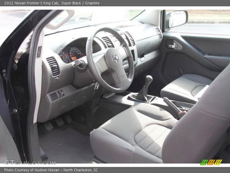 Super Black / Graphite 2012 Nissan Frontier S King Cab