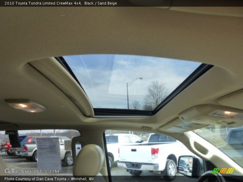 Black / Sand Beige 2010 Toyota Tundra Limited CrewMax 4x4