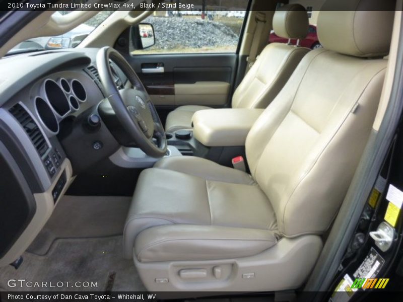 Black / Sand Beige 2010 Toyota Tundra Limited CrewMax 4x4