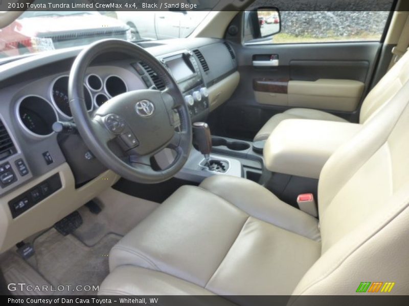 Black / Sand Beige 2010 Toyota Tundra Limited CrewMax 4x4