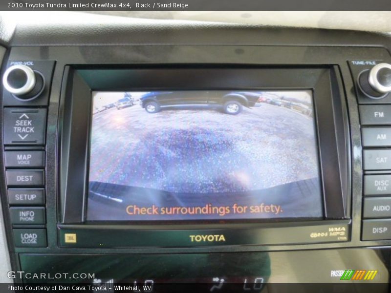 Black / Sand Beige 2010 Toyota Tundra Limited CrewMax 4x4