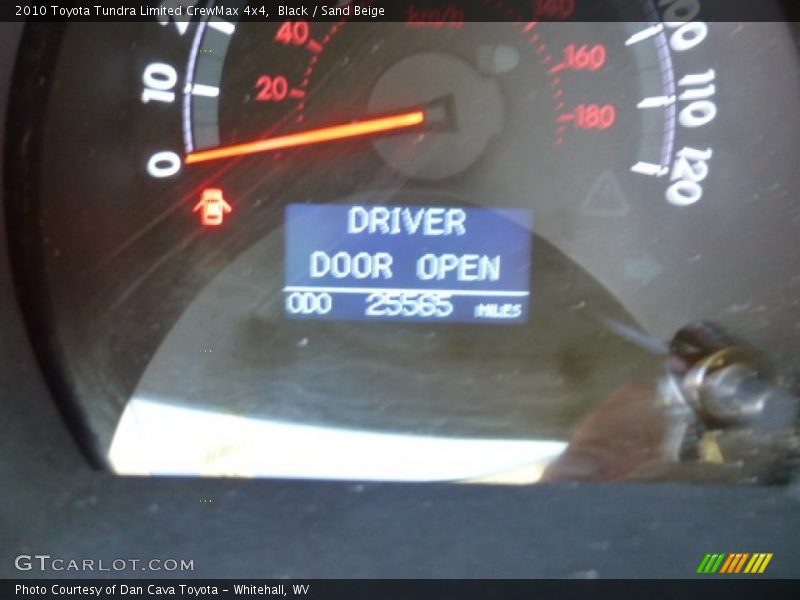 Black / Sand Beige 2010 Toyota Tundra Limited CrewMax 4x4