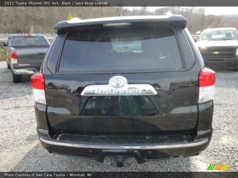 Black / Sand Beige Leather 2011 Toyota 4Runner SR5 4x4