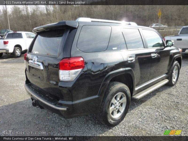 Black / Sand Beige Leather 2011 Toyota 4Runner SR5 4x4