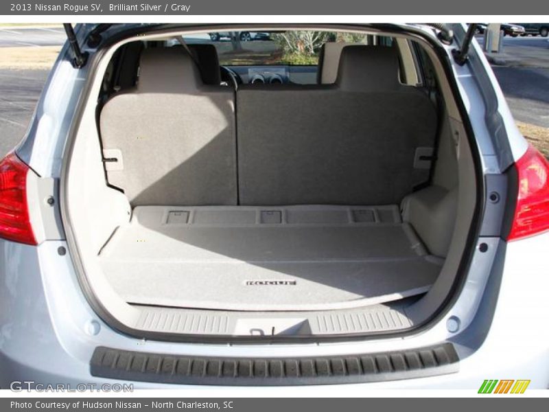 Brilliant Silver / Gray 2013 Nissan Rogue SV