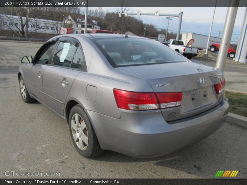 Steel Gray / Gray 2007 Hyundai Sonata GLS