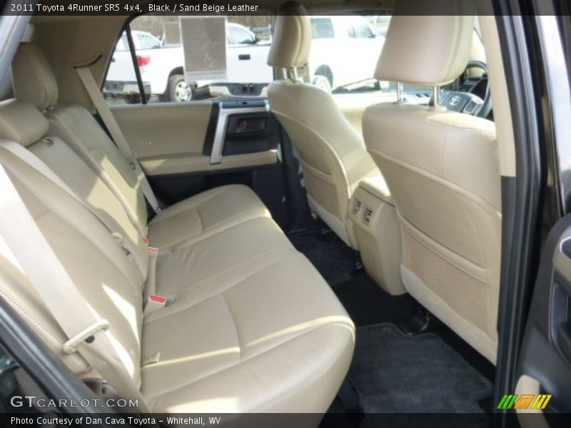 Black / Sand Beige Leather 2011 Toyota 4Runner SR5 4x4