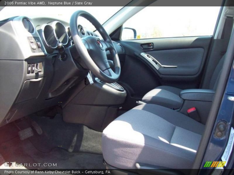 Neptune Blue / Slate Gray 2006 Pontiac Vibe AWD