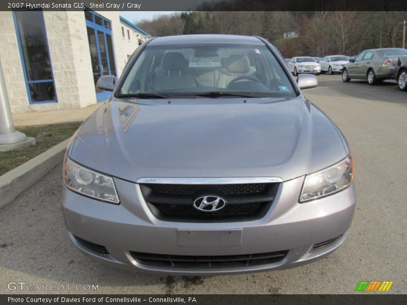 Steel Gray / Gray 2007 Hyundai Sonata GLS