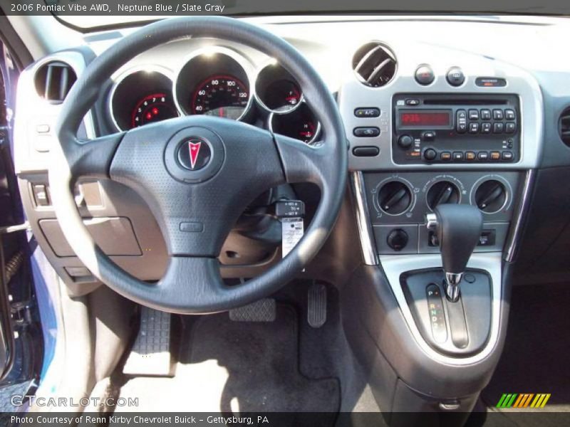 Neptune Blue / Slate Gray 2006 Pontiac Vibe AWD