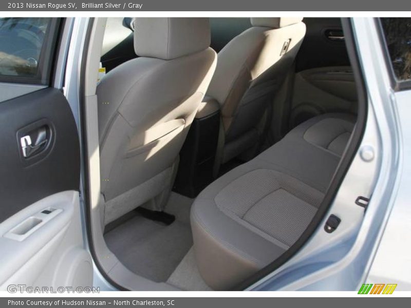 Brilliant Silver / Gray 2013 Nissan Rogue SV
