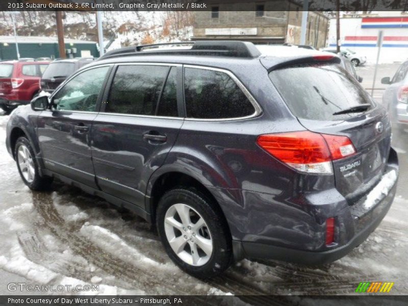 Graphite Gray Metallic / Black 2013 Subaru Outback 3.6R Limited