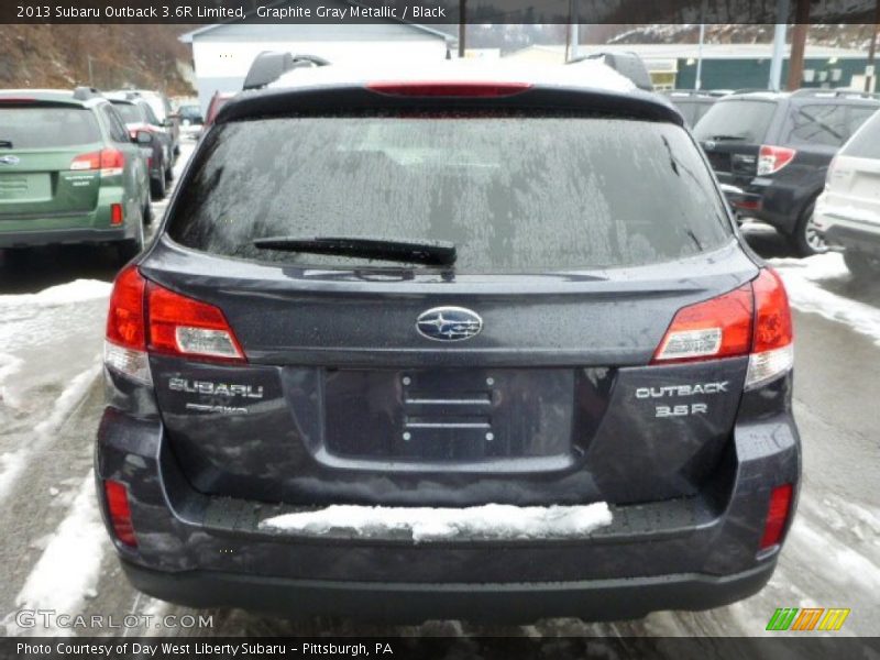 Graphite Gray Metallic / Black 2013 Subaru Outback 3.6R Limited