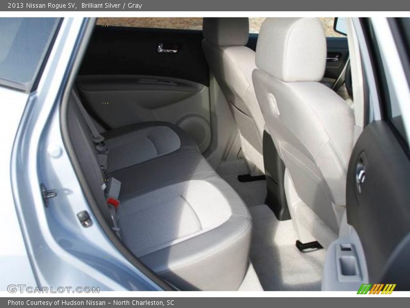 Brilliant Silver / Gray 2013 Nissan Rogue SV