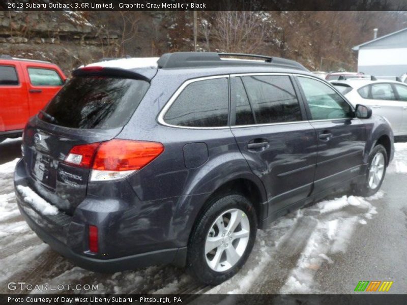 Graphite Gray Metallic / Black 2013 Subaru Outback 3.6R Limited
