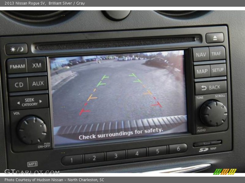 Brilliant Silver / Gray 2013 Nissan Rogue SV