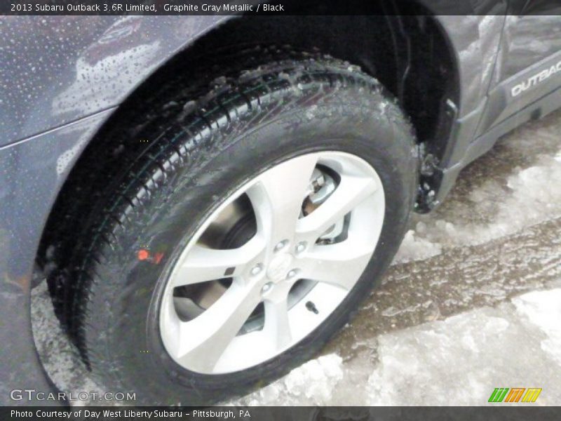 Graphite Gray Metallic / Black 2013 Subaru Outback 3.6R Limited