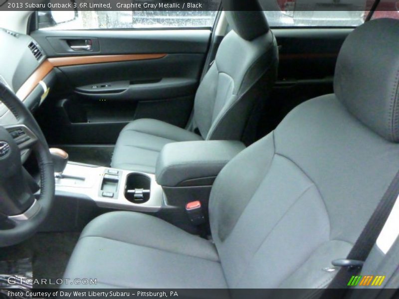 Graphite Gray Metallic / Black 2013 Subaru Outback 3.6R Limited