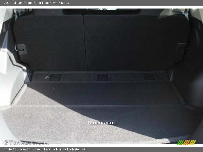 Brilliant Silver / Black 2013 Nissan Rogue S