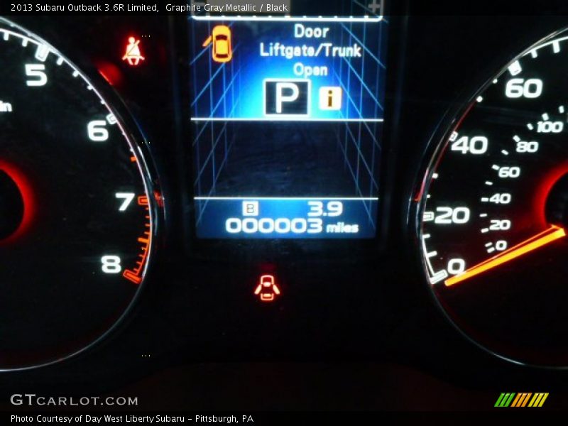 Graphite Gray Metallic / Black 2013 Subaru Outback 3.6R Limited