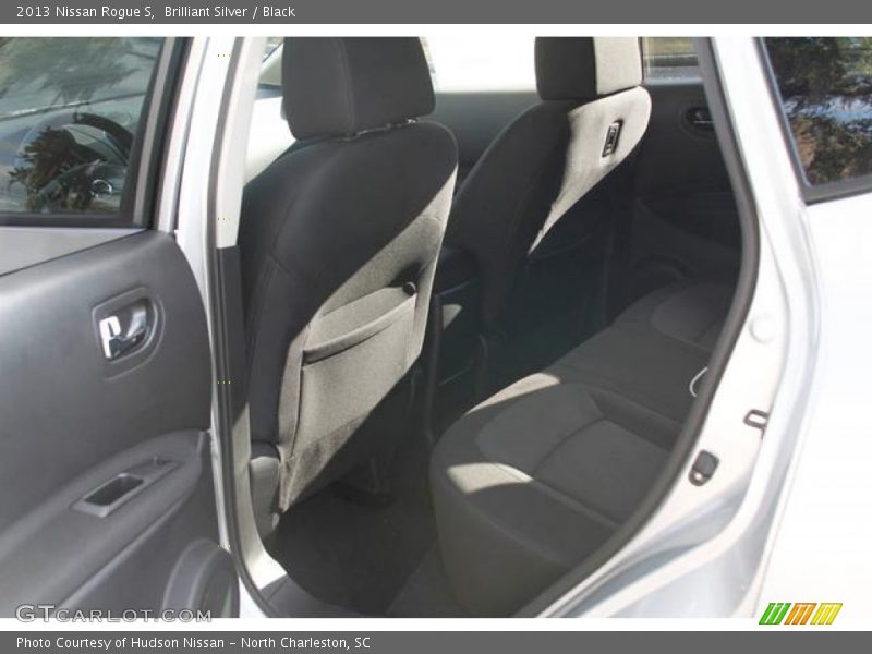 Brilliant Silver / Black 2013 Nissan Rogue S