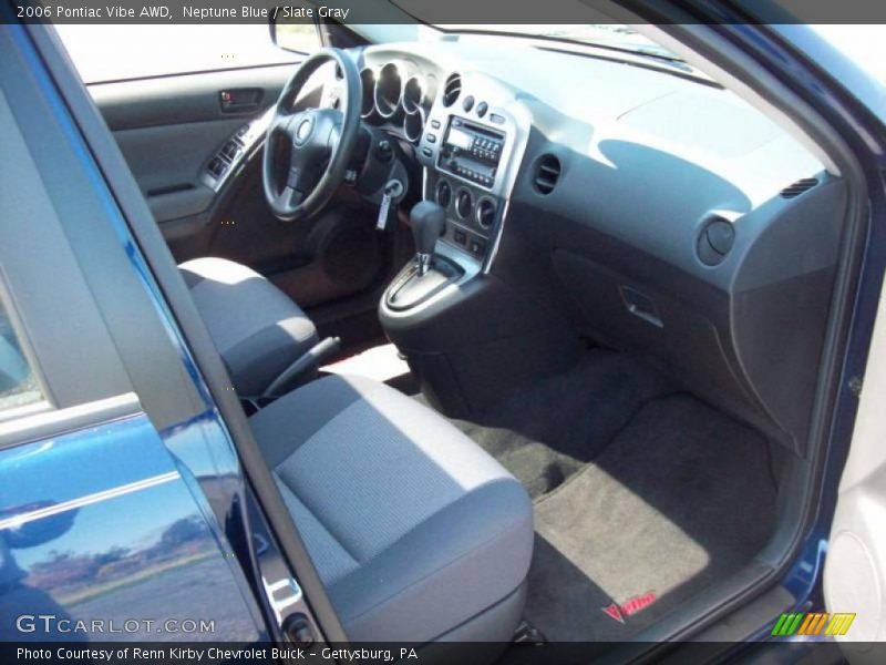 Neptune Blue / Slate Gray 2006 Pontiac Vibe AWD