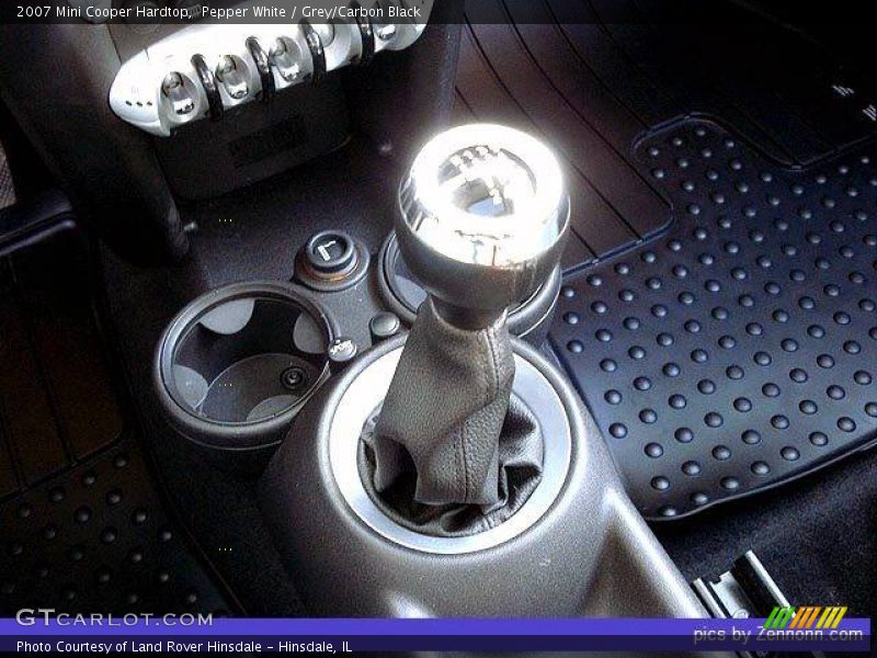 Pepper White / Grey/Carbon Black 2007 Mini Cooper Hardtop