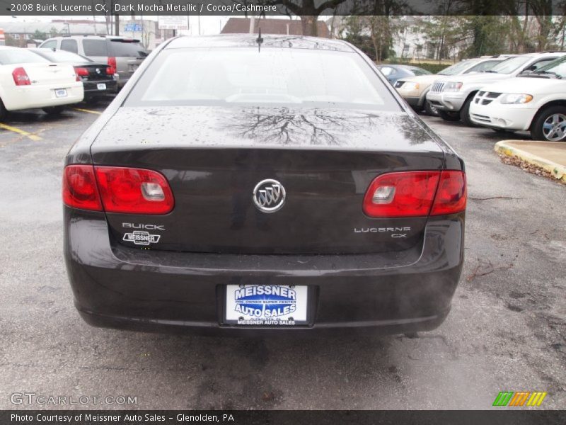 Dark Mocha Metallic / Cocoa/Cashmere 2008 Buick Lucerne CX