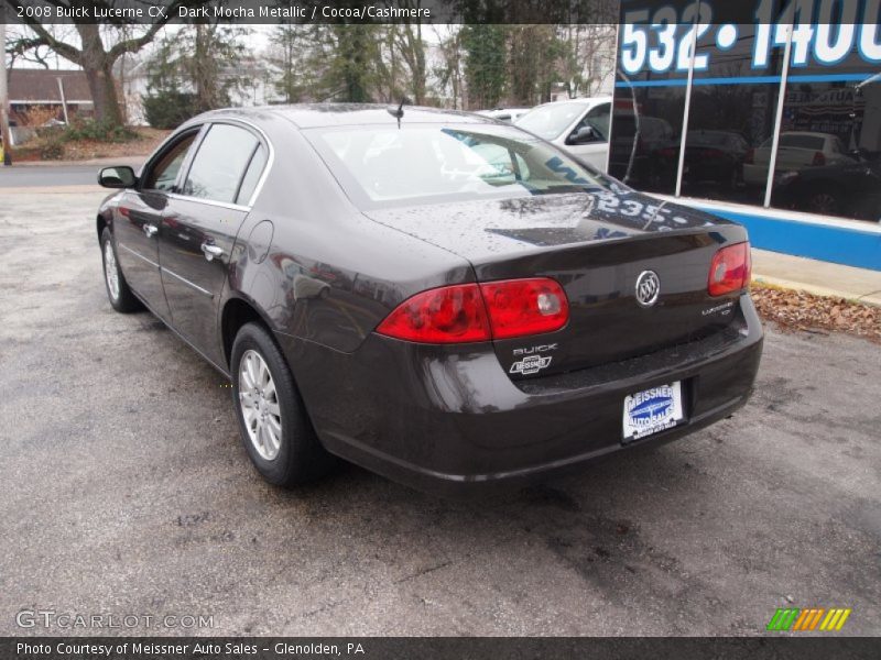 Dark Mocha Metallic / Cocoa/Cashmere 2008 Buick Lucerne CX