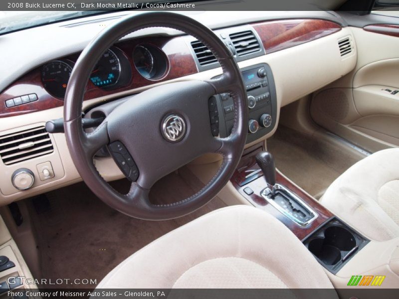Dark Mocha Metallic / Cocoa/Cashmere 2008 Buick Lucerne CX