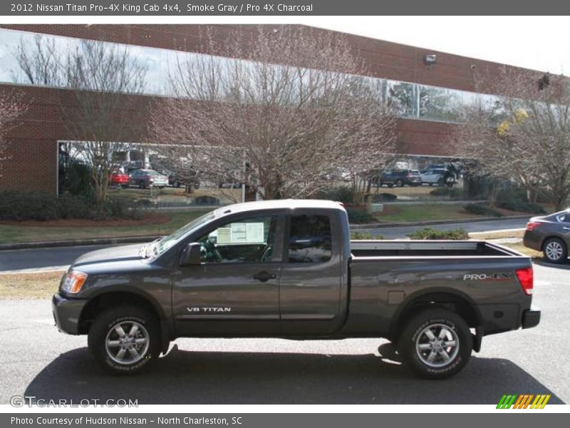Smoke Gray / Pro 4X Charcoal 2012 Nissan Titan Pro-4X King Cab 4x4