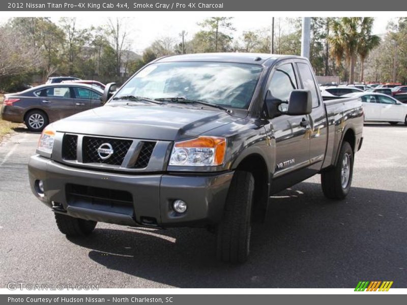 Smoke Gray / Pro 4X Charcoal 2012 Nissan Titan Pro-4X King Cab 4x4