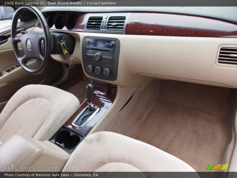 Dark Mocha Metallic / Cocoa/Cashmere 2008 Buick Lucerne CX