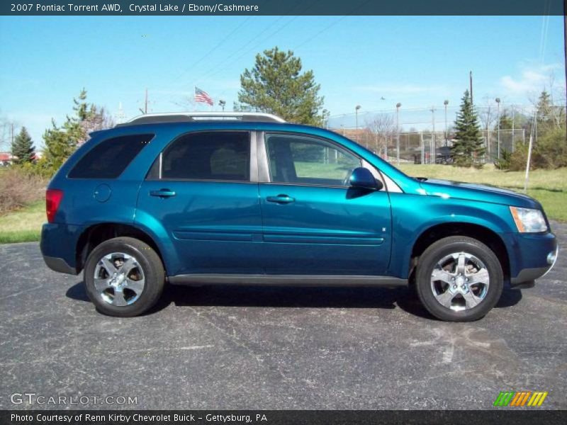 Crystal Lake / Ebony/Cashmere 2007 Pontiac Torrent AWD