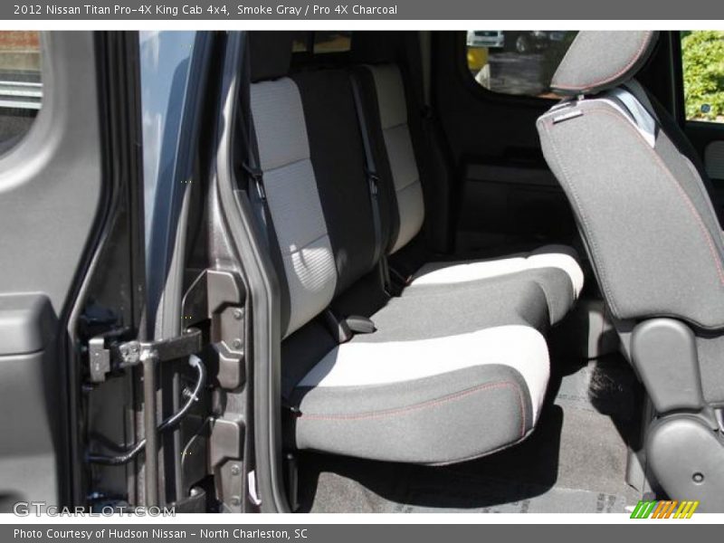 Rear Seat of 2012 Titan Pro-4X King Cab 4x4