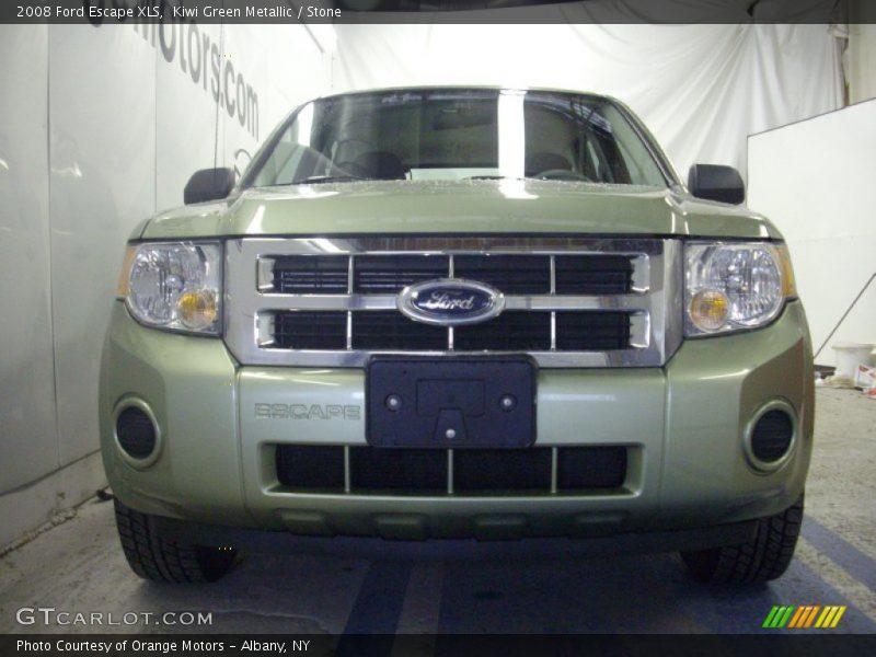 Kiwi Green Metallic / Stone 2008 Ford Escape XLS