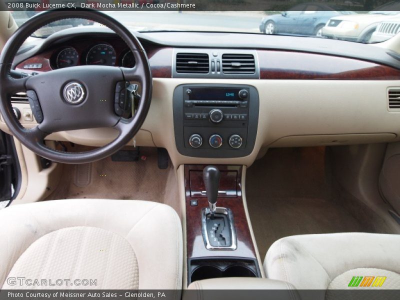 Dark Mocha Metallic / Cocoa/Cashmere 2008 Buick Lucerne CX