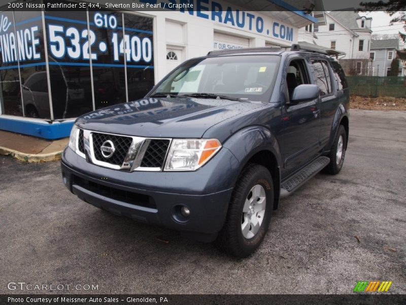 Silverton Blue Pearl / Graphite 2005 Nissan Pathfinder SE 4x4