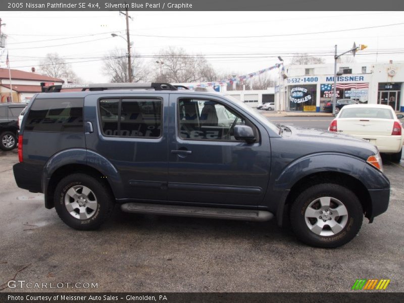 Silverton Blue Pearl / Graphite 2005 Nissan Pathfinder SE 4x4