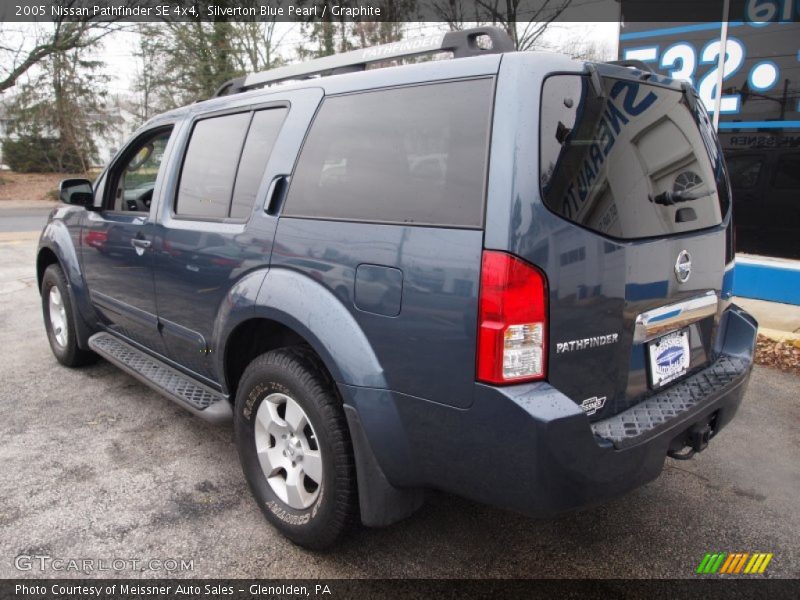 Silverton Blue Pearl / Graphite 2005 Nissan Pathfinder SE 4x4